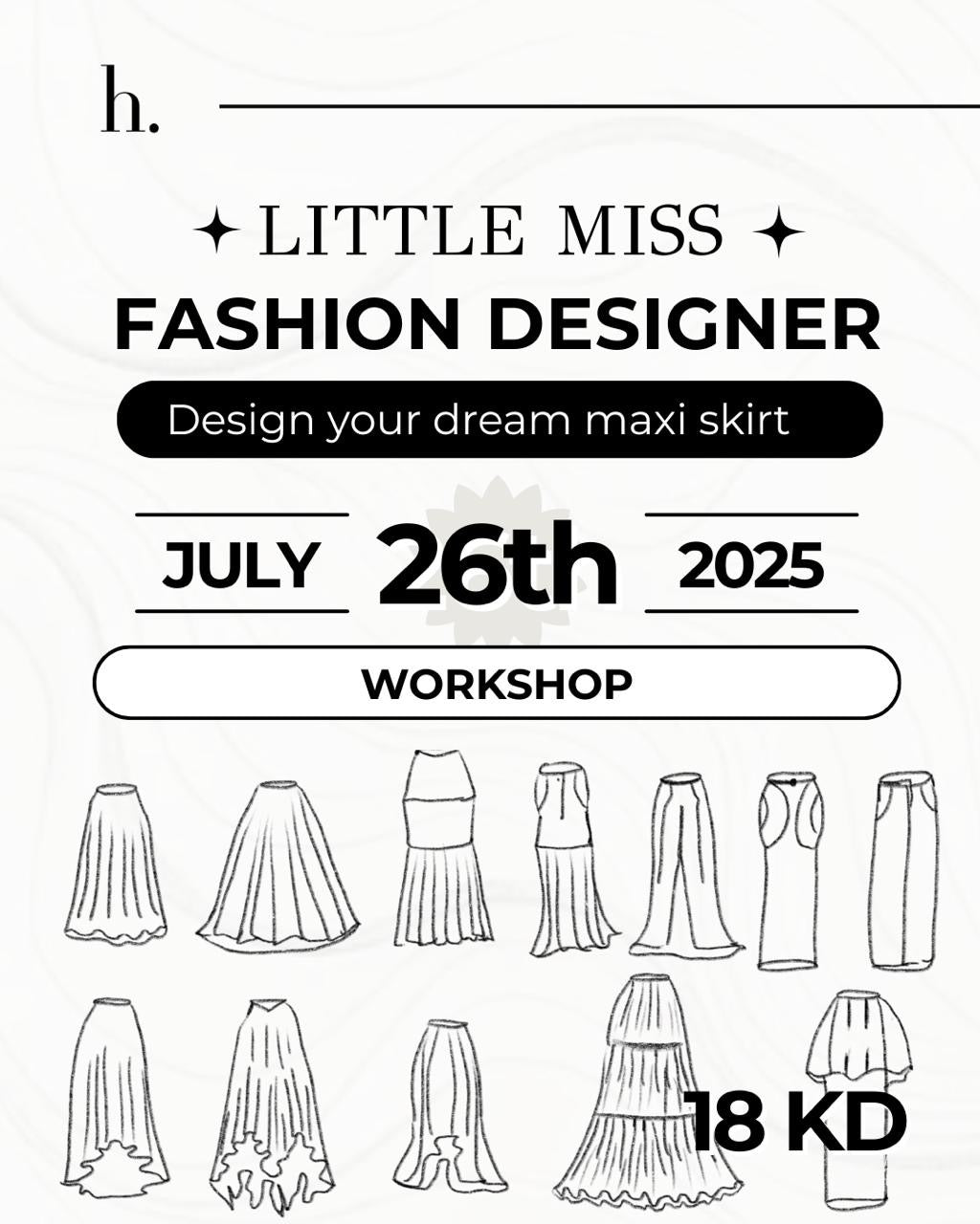 Design your dream Maxi Skirt - Workshop