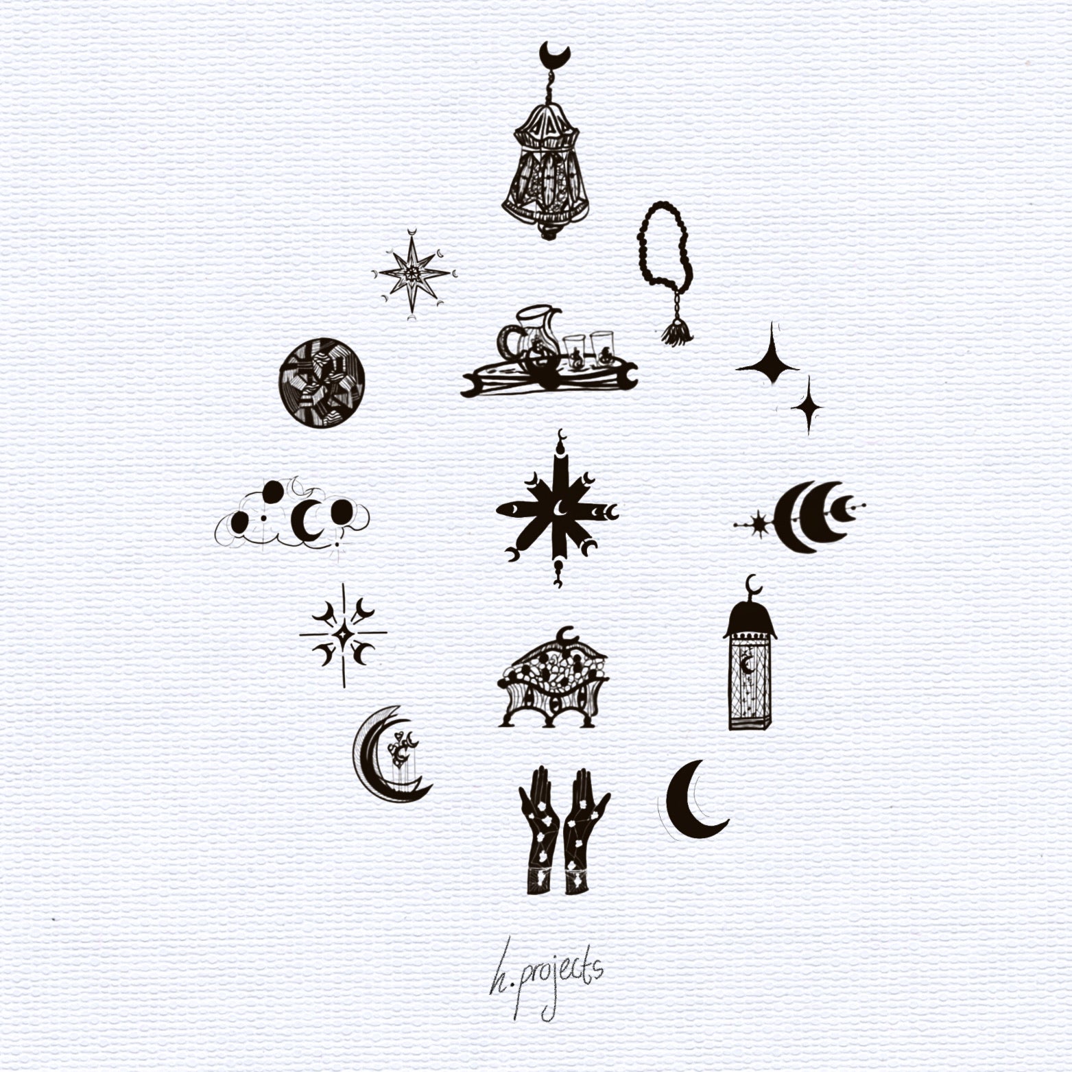 Ramadan Personal Greeting Cards