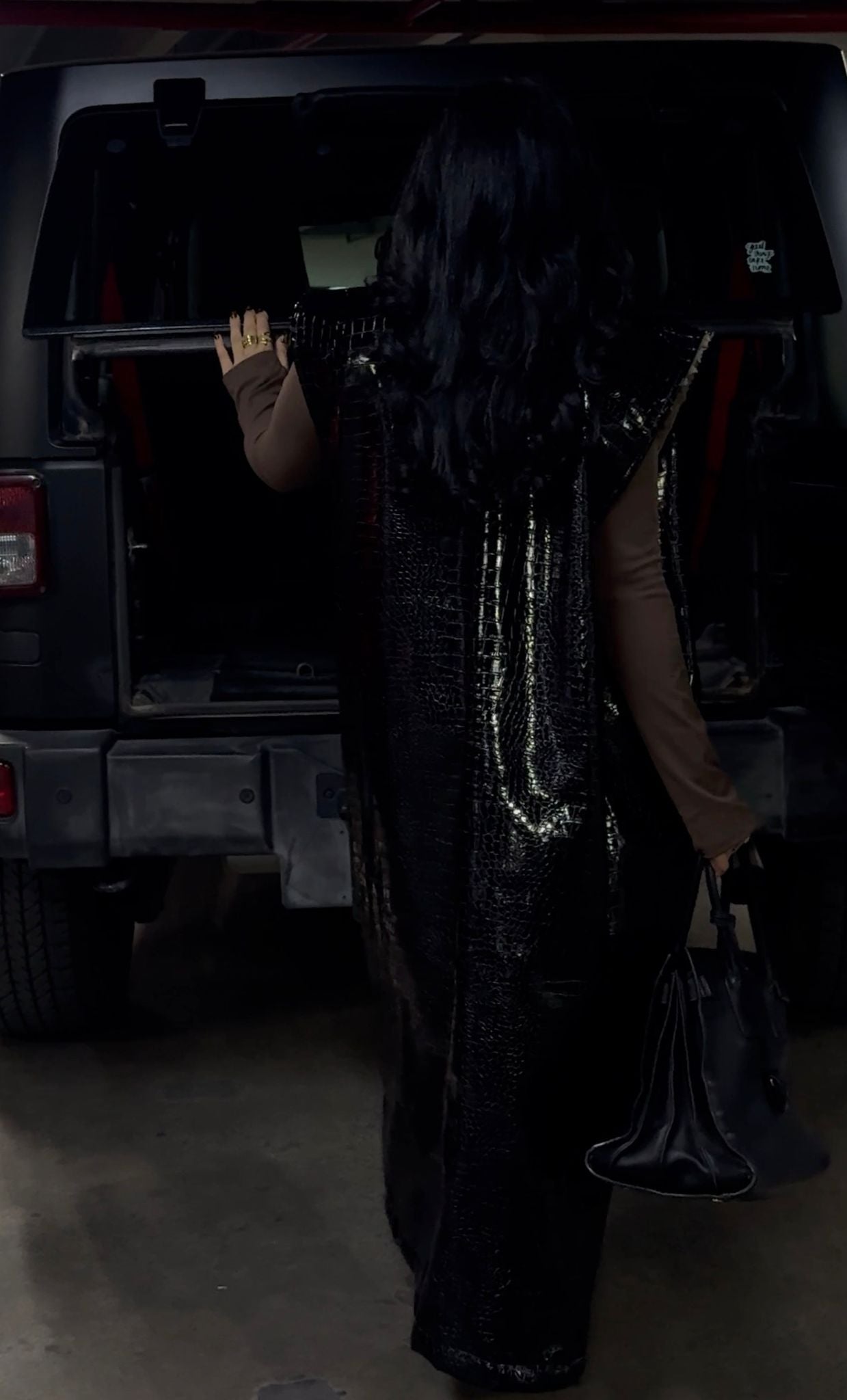 Revé Dual-Tone Vest Teddy & Leather Edition