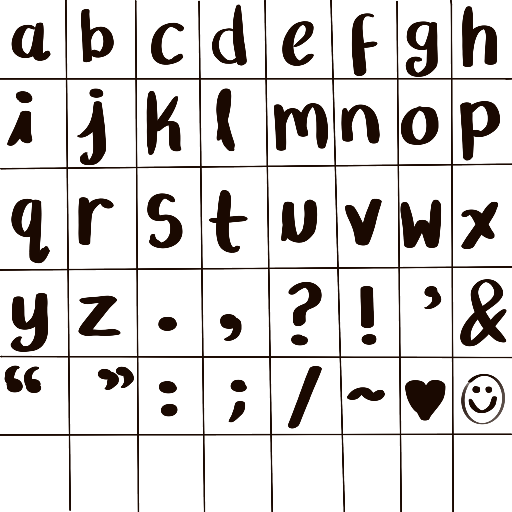 -  Font Construction
