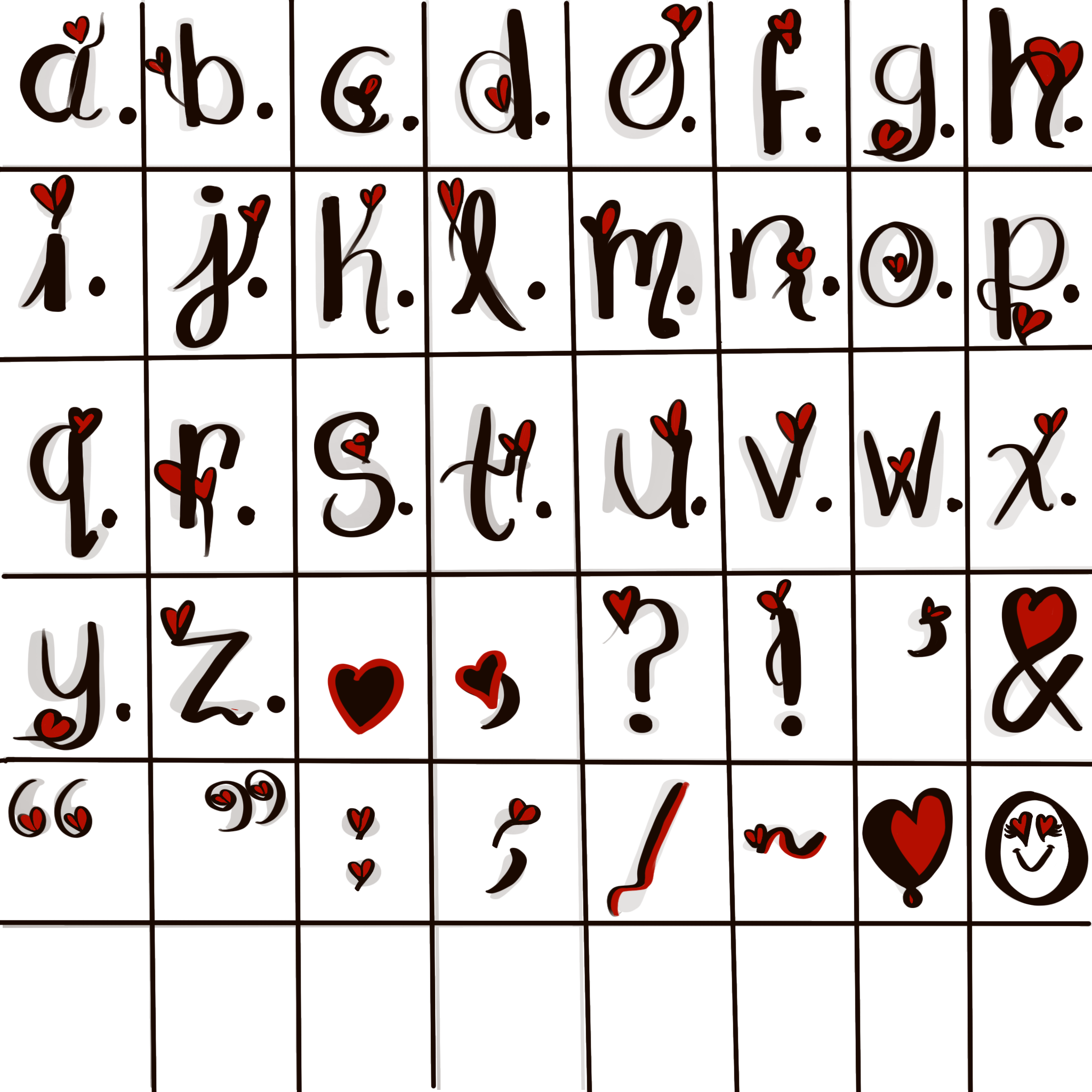 -  Font Construction