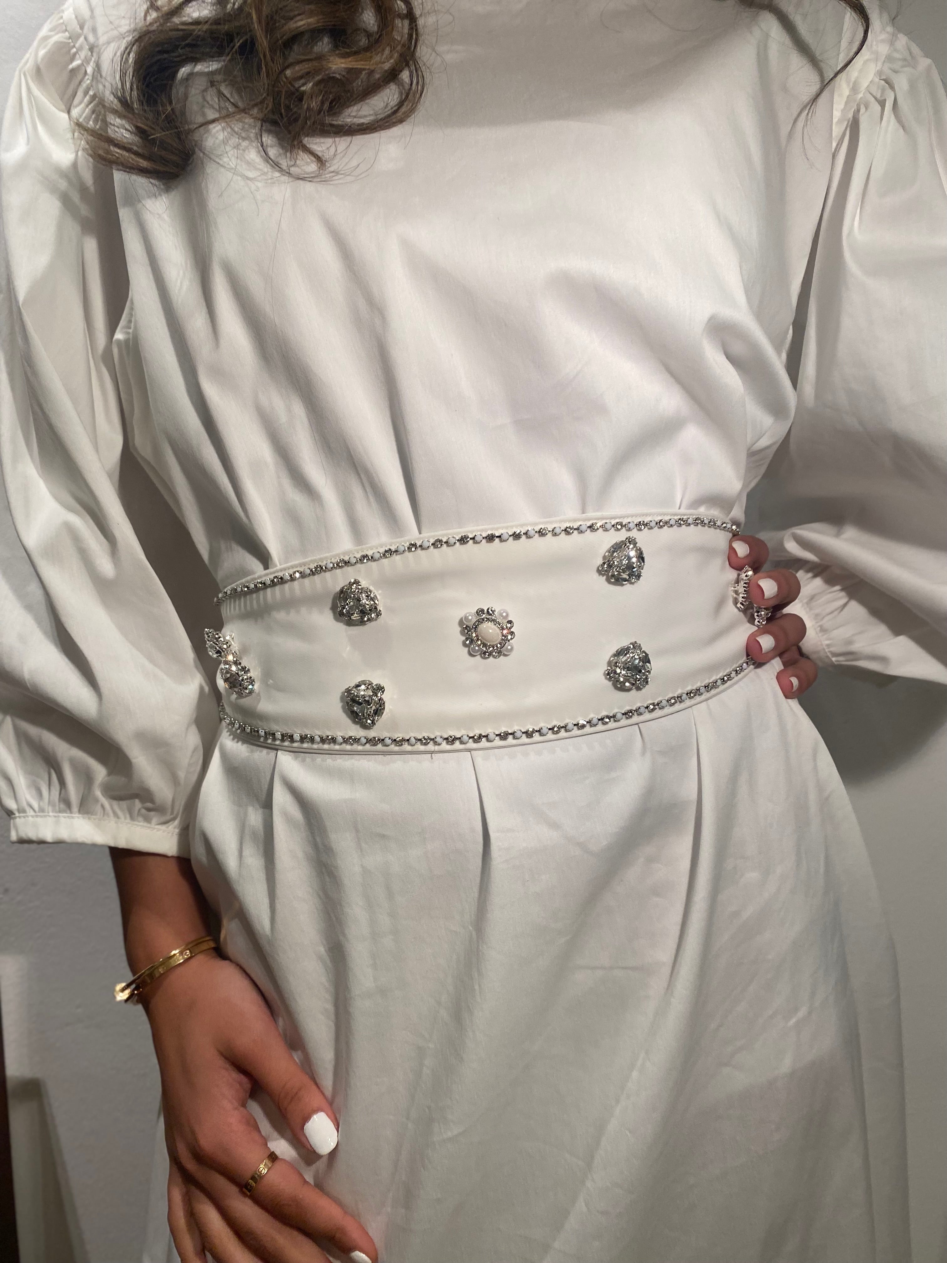 The Crystal Wrap Belt